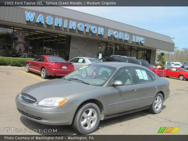 2003 Ford Taurus SES in Spruce Green Metallic