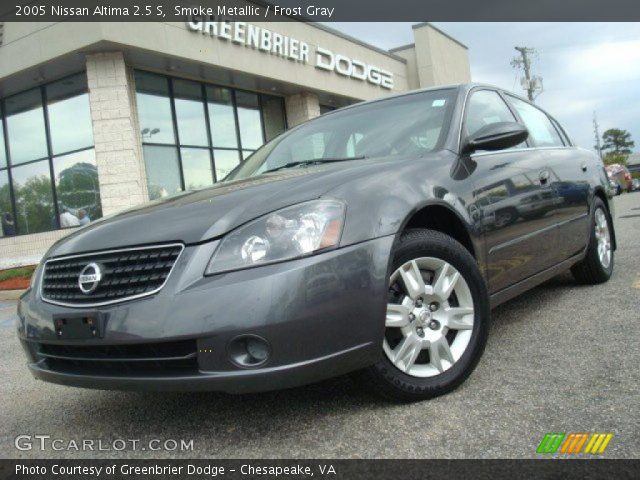 2005 Nissan Altima 2.5 S in Smoke Metallic