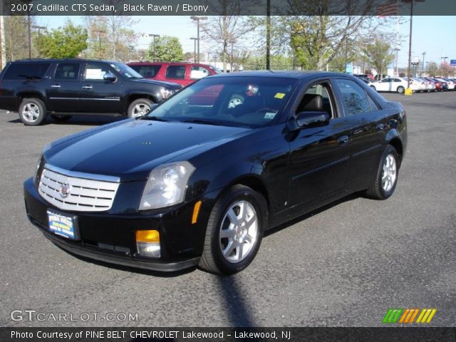 2007 Cadillac CTS Sedan in Black Raven