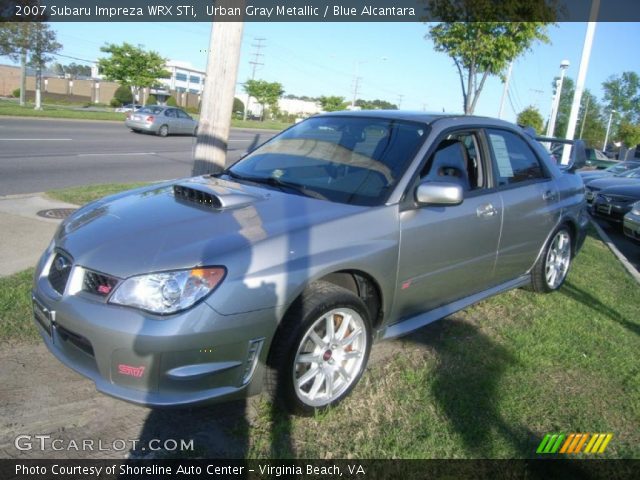 2007 Subaru Impreza WRX STi in Urban Gray Metallic