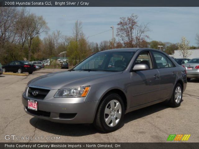 2008 Hyundai Sonata GLS in Bright Silver