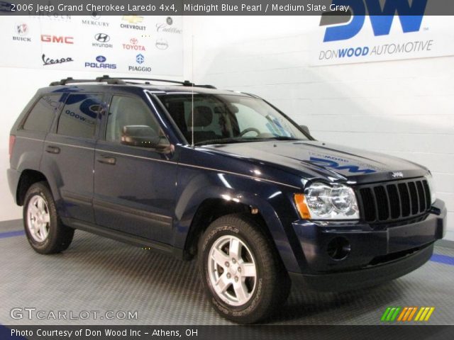 2006 Jeep Grand Cherokee Laredo 4x4 in Midnight Blue Pearl