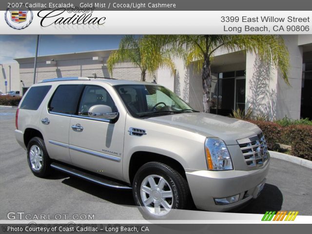 2007 Cadillac Escalade  in Gold Mist