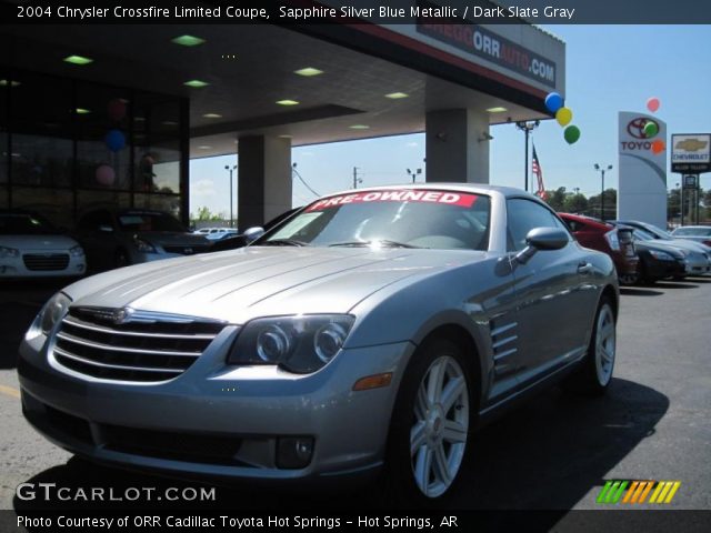 2004 Chrysler Crossfire Limited Coupe in Sapphire Silver Blue Metallic