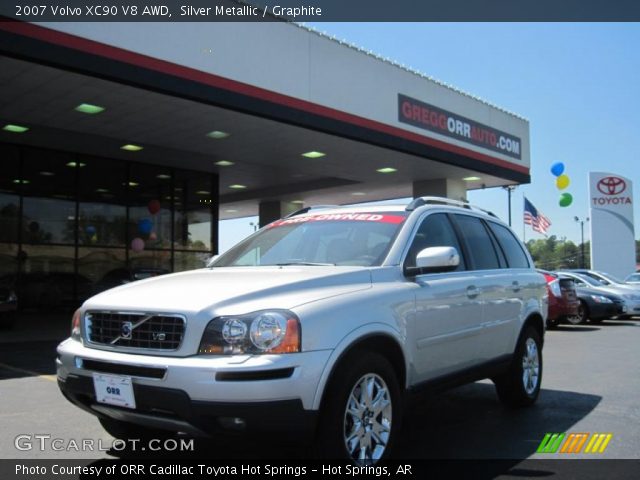 2007 Volvo XC90 V8 AWD in Silver Metallic