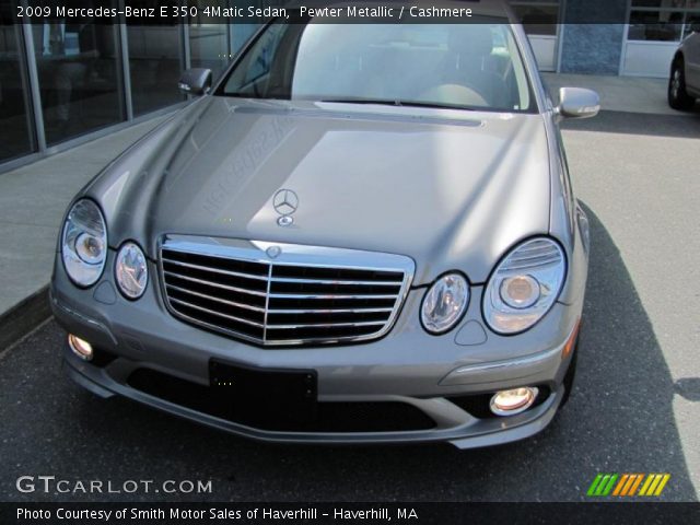 2009 Mercedes-Benz E 350 4Matic Sedan in Pewter Metallic