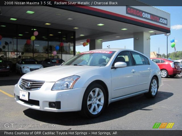 2008 Nissan Maxima 3.5 SE in Radiant Silver Metallic