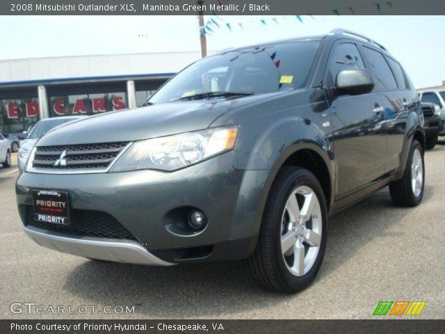2008 Mitsubishi Outlander XLS in Manitoba Green Metallic