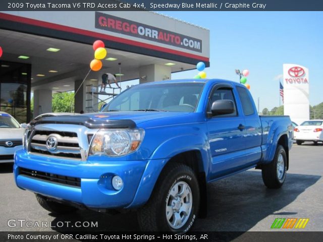 2009 Toyota Tacoma V6 TRD Access Cab 4x4 in Speedway Blue Metallic