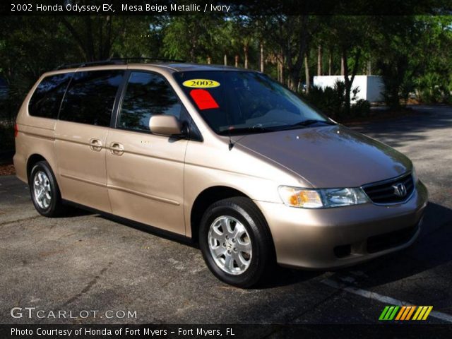 2002 Honda Odyssey EX in Mesa Beige Metallic