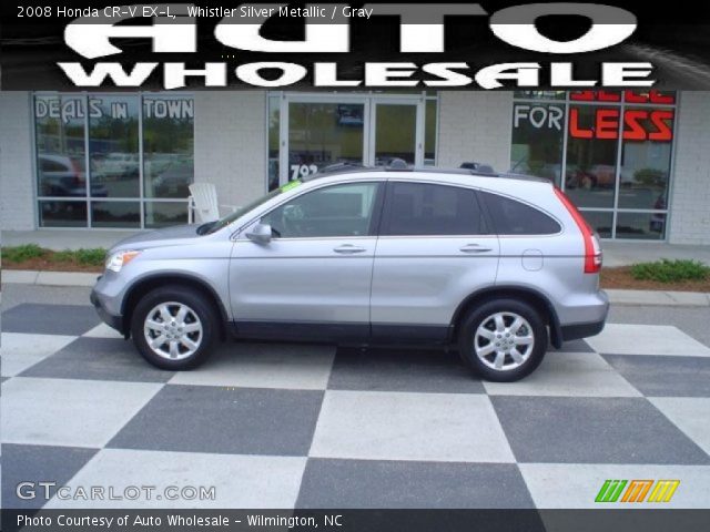 2008 Honda CR-V EX-L in Whistler Silver Metallic