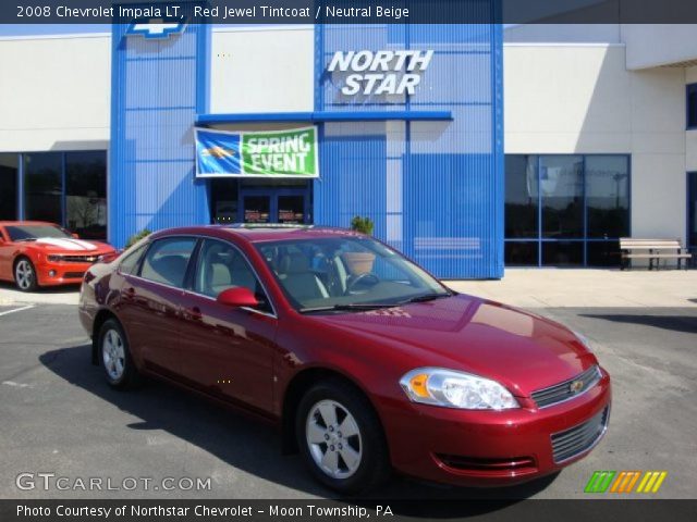 2008 Chevrolet Impala LT in Red Jewel Tintcoat