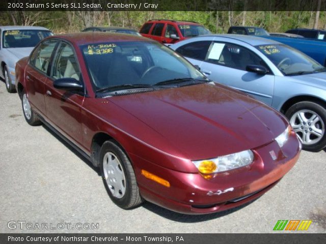 2002 Saturn S Series SL1 Sedan in Cranberry