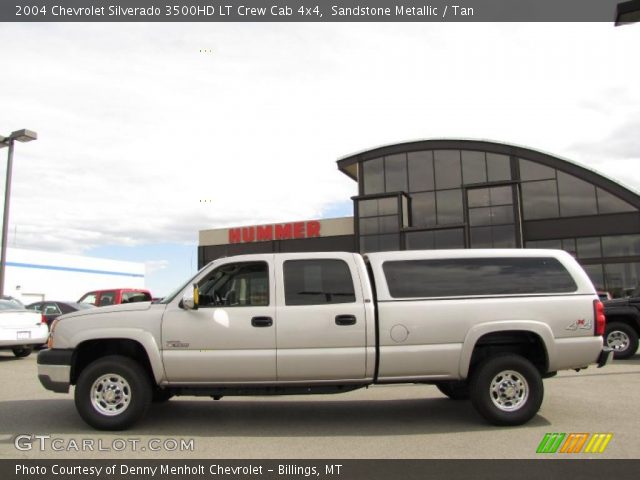 2004 Chevrolet Silverado 3500HD LT Crew Cab 4x4 in Sandstone Metallic