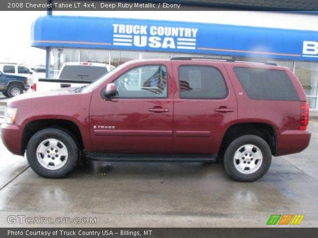 2008 Chevrolet Tahoe LT 4x4 in Deep Ruby Metallic