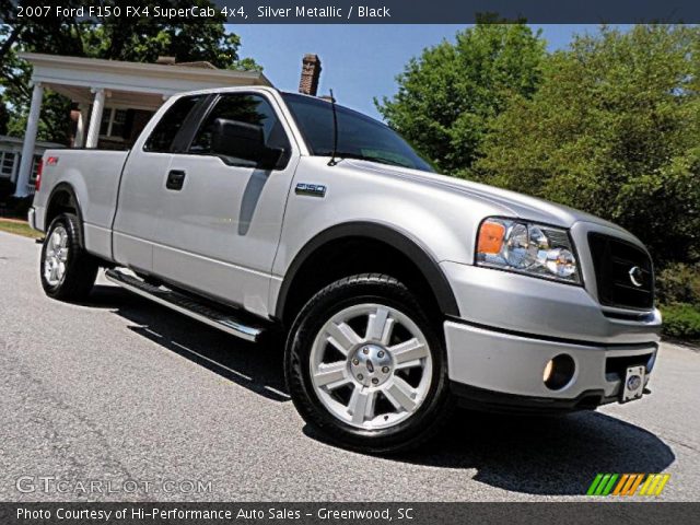 2007 Ford F150 FX4 SuperCab 4x4 in Silver Metallic