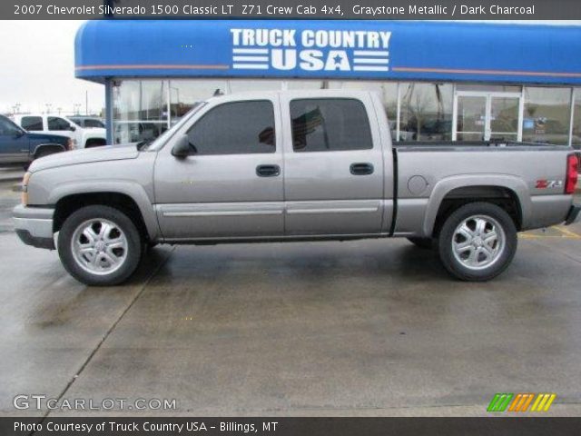 2007 Chevrolet Silverado 1500 Classic LT  Z71 Crew Cab 4x4 in Graystone Metallic