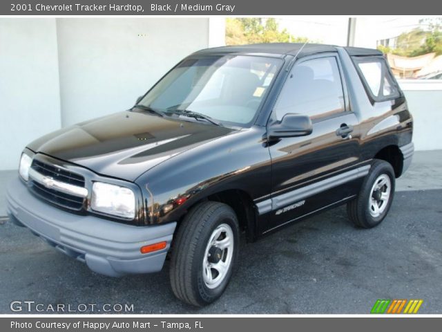 2001 Chevrolet Tracker Hardtop in Black