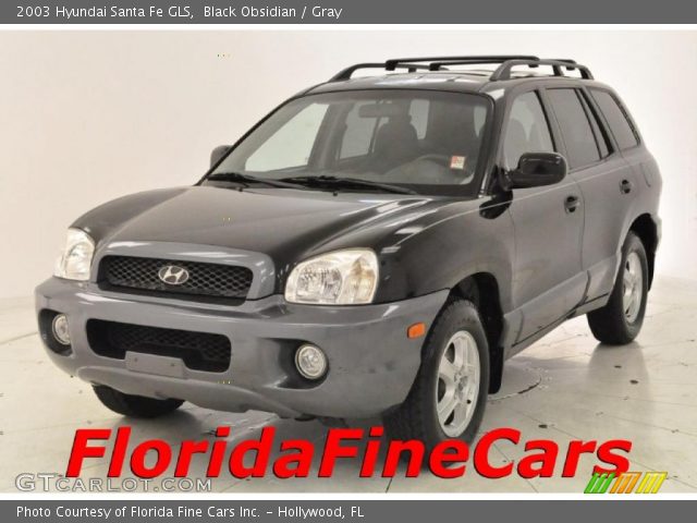2003 Hyundai Santa Fe GLS in Black Obsidian