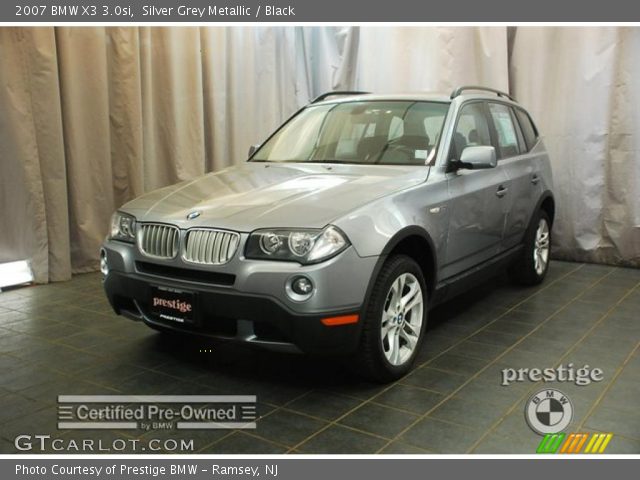 2007 BMW X3 3.0si in Silver Grey Metallic
