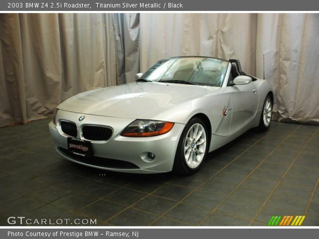 2003 BMW Z4 2.5i Roadster in Titanium Silver Metallic