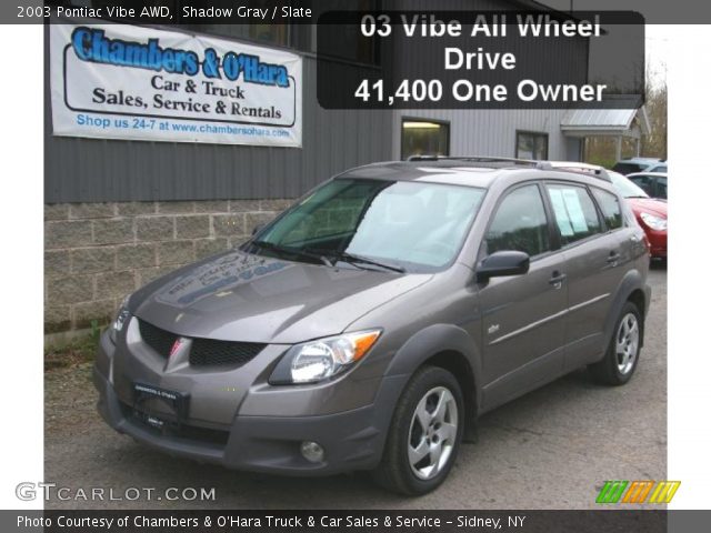 2003 Pontiac Vibe AWD in Shadow Gray