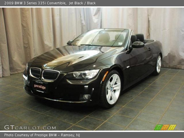 2009 BMW 3 Series 335i Convertible in Jet Black