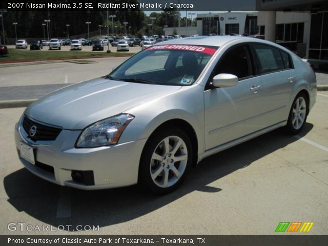 2007 Nissan maxima silver #10