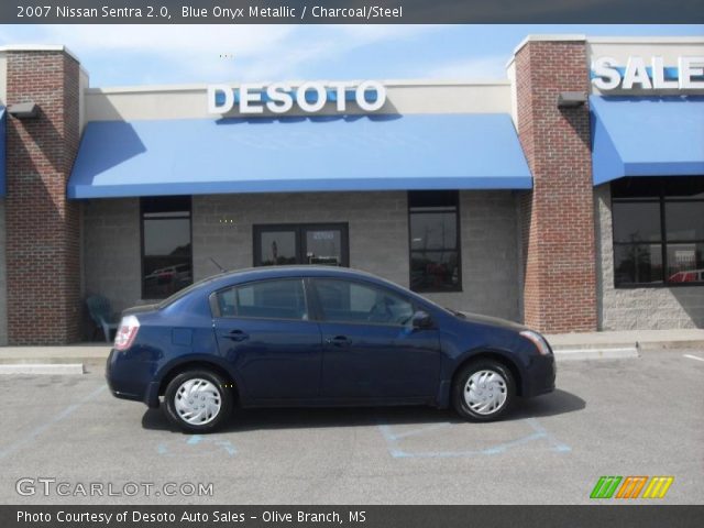2007 Nissan Sentra 2.0 in Blue Onyx Metallic