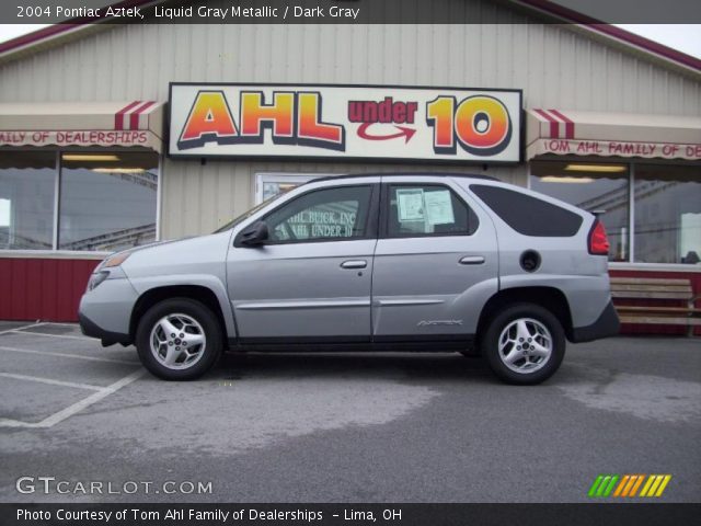 Liquid Gray Metallic 2004 Pontiac Aztek with Dark Gray interior 2004 Pontiac 