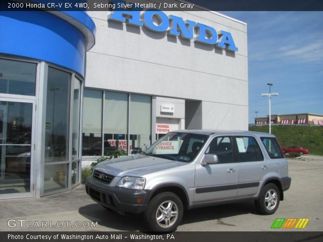 2000 Honda CR-V EX 4WD in Sebring Silver Metallic