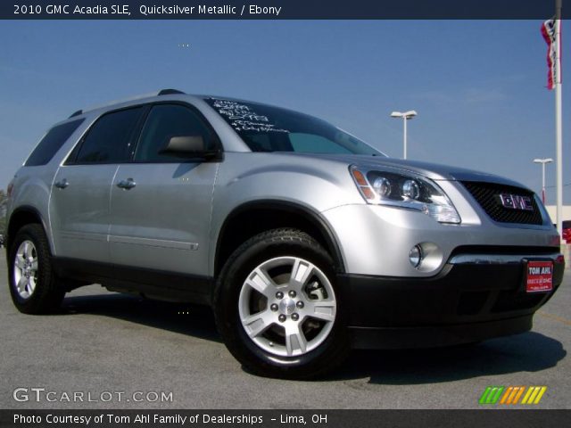 2010 GMC Acadia SLE in Quicksilver Metallic