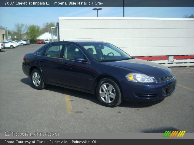 2007 Chevrolet Impala LS in Imperial Blue Metallic