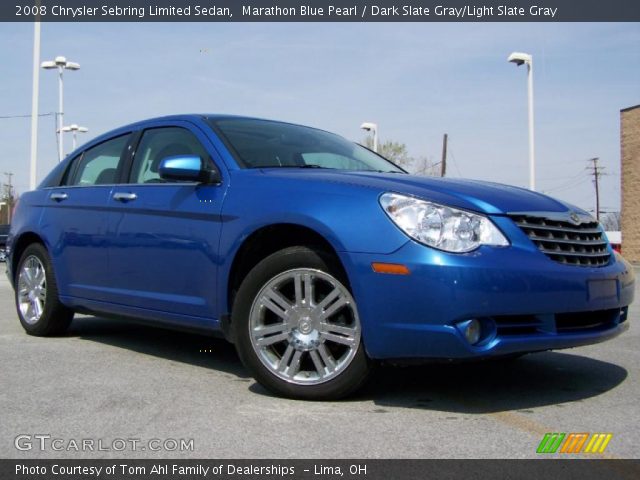 2008 Chrysler Sebring Limited Sedan in Marathon Blue Pearl