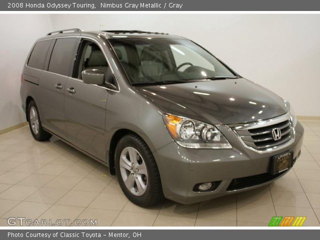 2008 Honda Odyssey Touring in Nimbus Gray Metallic