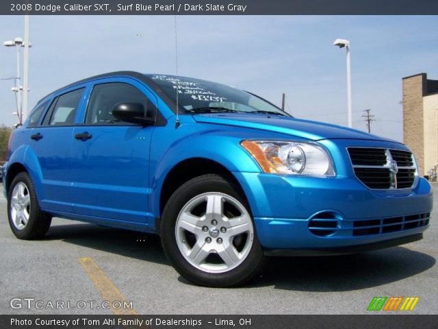 2008 Dodge Caliber SXT in Surf Blue Pearl