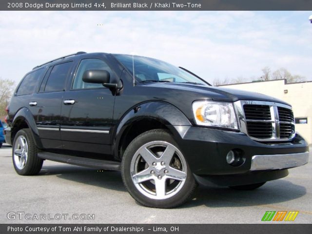 2008 Dodge Durango Limited 4x4 in Brilliant Black