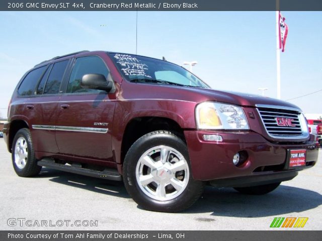 2006 GMC Envoy SLT 4x4 in Cranberry Red Metallic