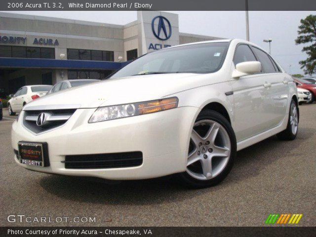 2006 Acura TL 3.2 in White Diamond Pearl
