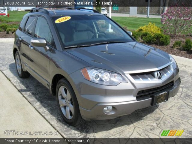 2008 Acura RDX Technology in Polished Metal Metallic