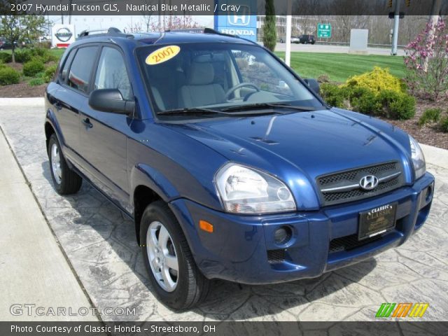 2007 Hyundai Tucson GLS in Nautical Blue Metallic