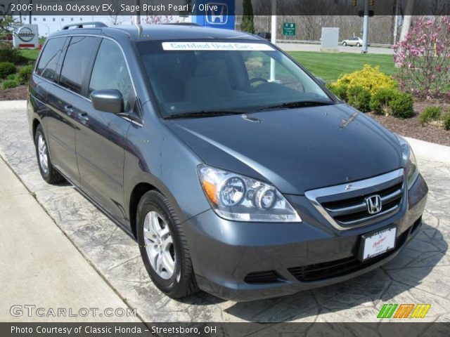 2006 Honda Odyssey EX in Sage Brush Pearl