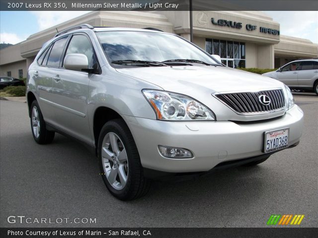 2007 Lexus RX 350 in Millennium Silver Metallic