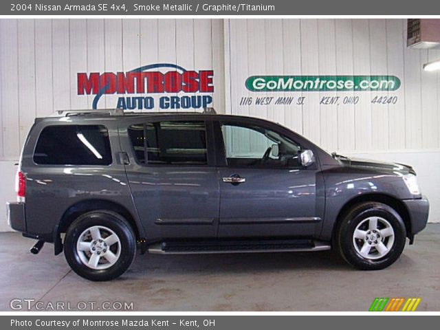 2004 Nissan Armada SE 4x4 in Smoke Metallic