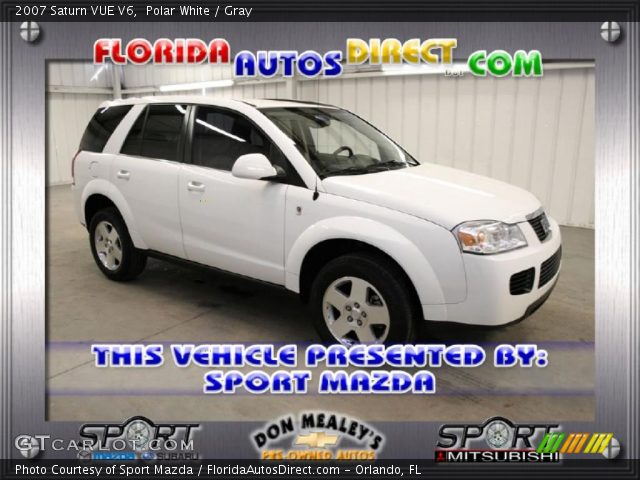 2007 Saturn VUE V6 in Polar White
