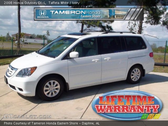 2008 Honda Odyssey EX-L in Taffeta White