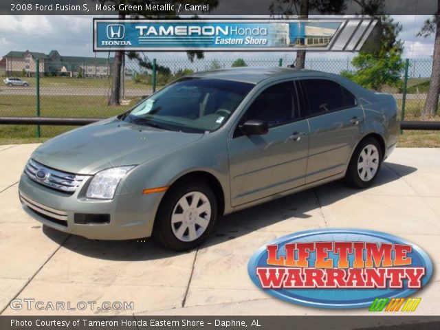 2008 Ford Fusion S in Moss Green Metallic
