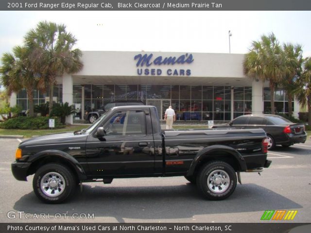 2001 Ford Ranger Edge Regular Cab in Black Clearcoat