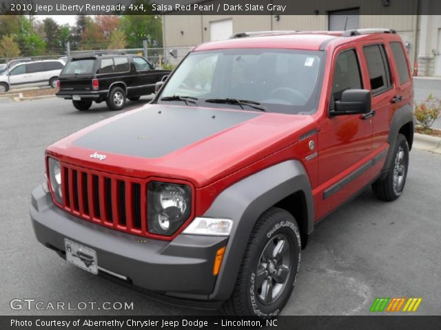 2010 Jeep Liberty Renegade 4x4 in Salsa Red Pearl