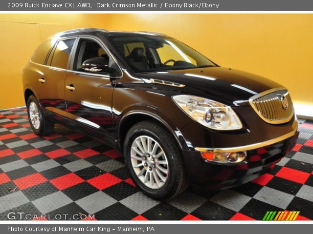 2009 Buick Enclave CXL AWD in Dark Crimson Metallic